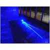 Polícia Militar Suprimentos Most Powerf 2000000M Blue Laser Pointers 450Nm Lazer Cam Signal Lamp Lanterna Light Hunting 5 Star Caps Dhgto