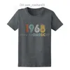 Męskie koszulki męskie koszulki Retro 1968 klasyczne 50 lat urodziny T mężczyźni 50. Tshirt dzień ojca prezent Vintage Tee Z230705