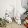 Nieuwe kerstversiering benodigdheden Kerst grote sokken Kerstboomhanger kindercadeau snoepzak scène aankleden