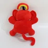 Partihandel Söt Rainbow Monkey Plush Toy Children's Game Playmate Holiday Presentrum Dekoration