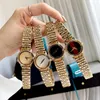 Orologio da polso alla moda stile donna Orologi di lusso orologio al quarzo con cinturino in acciaio di alta qualità