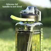 Snoopy Sports Kettle 1500 мл летняя пластиковая вода бутылка солома солома двойная мощность фитнес