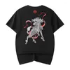 Men's T Shirts Summer China-Chic Kirin Embroidery T-shirt Retro Fashion Short Sleeve Loose High Street Cotton Casual Graphic
