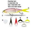 Beten Lures VOLIN 1st Swimbbait Big Fishing Lure Artificiellt hårt bete 220mm 115g Ledad för Predator Wobbler Minnow Pike 230704