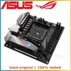 Материнские платы для AMD X370 Asus Rog Strix X370-I Игровой компьютеры Материнская плата AM4 DDR4 32G Desktop Mainboard III USB PCI-E 3.0 X16