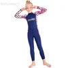 wetsuits drysuits kids diving suit neoprenes wetsuit children for warm one-piece uv protection swimwear hkd230704