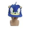 Wholesale sonic Hedgehog parent-child plush toy duck cap cartoon summer Sun Cap baseball cap children's gift