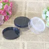 30g 50g New Loose Powder Jar with Sifter Empty Cosmetic Container Makeup Compact With Black/White/Clear/Pink cap F3335 Cvser