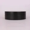 100ml Aluminum Jars black Metal Tin Cosmetic Containers Crafts Aluminum boxs Fast shipping F3370 Tosah