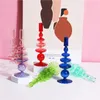 Feeding 1pc Glass Vases Clear Flower Vase Candle Holders for Wedding Centerpieces Home Decoration Table Centerpieces Candlestick Holder