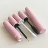 10ml DIY Rosa tomma ögonfransar tube mascara tube, Lip Gloss Tube Påfyllningsbara flaskor Sminkverktyg Snabb leverans F3672 Lbksm