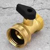 Watering Equipments 3/4 Inch Brass Garden Hose/Hosepipe Tap Connector Threaded Faucet Adapter