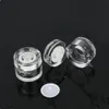 5g Empty Acrylic Nail Art Container Cosmetic Jar Small Sample Cream Pot Nail Gel Powder Box Makeup Tool White F2017820 Guekk