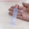 10ml 15ml 20ml Tubos Cosméticos Vazios Recarregáveis Tubo DIY Squeeze Bálsamo Brilho Labial Recipientes Cosméticos Transparentes Ferramentas de Maquiagem F2194 Dikhl