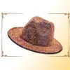 Breite Krempe Hüte Strass Leistung Unisex Hut Fedoras Jazz Party Club Männer für Frauen und ganze Tophat2413531