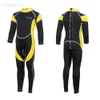 Wetsuits Drysuits 2.5MM Neoprene Wetsuits Kids Swimwears Diving Suits Long Sleeves Boys Girls Surfing Children Rash Guards Snorkel One Pieces HKD230704