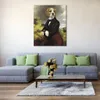 Dog Portrait Oil Paintings Le Repos Canvas Art High Quality Hand Painted for New House Wall Decor