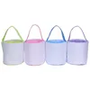 Autres Fournitures De Fête De Fête Panier De Lapin De Pâques Tissu De Polyester Blanc Bonbons Paniers À Oeufs Pour Le Printemps Enfants Jouets Drop Delivery Accueil Ga Dhq6D