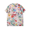 T-shirt da uomo Estate T-shirt da donna da uomo New Fashion T-shirt con lettere Traspirante manica corta da uomo Top con fiori T-shirt all'ingrosso J230704