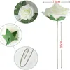 Decoratieve Bloemen 25/50 Stuks Foam Rose Kunstmatige Doos DIY Bruiloft Bloemboeket Bruid Douche Kerstfeest Decoratie Nep