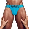 Cuecas Cintura Baixa Sexy Masculino Cueca Cueca Gay Algodão Masculino Biquíni Garfo Alto Lingerie Masculina Slip Mens Underware BS3517