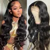 13x4 13x6 HD Lace Frontal Wigs 34 Inch Body Wave Front Wig Transparent Human Hair Remy