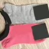 Unisex Throwback Sok Mode Zwart Roze Sokken Volwassen Katoen Korte Enkelsokken Sport Cheerleader Meisjes Dames Sok met Tags Veelkleurig