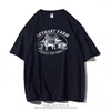 Men's T Shirts Summer T-Shirt With A Comfortable Loose Fit And Fashionable Drop Shoulder