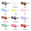 Солнцезащитные очки рамы любви Heart Women Brand Designer Fashion Симпатичные сексуальные ретро -солнце