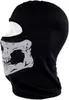 Black Ghosts Skull Volgelaatsmasker Winddicht Ski Masker Motorfiets Gezicht Tactische Bivakmuts Kap voor Mannen Vrouwen Halloween Cosplay L230704