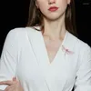 Spille Dolce Rosa Cubic Zirconia Placcato Oro Libellula Per Le Donne Moda Insetto Spilla Pin Abbigliamento Accessori Gioielli Spilla