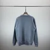 2023 Yeni Avrupa Kadın ve Erkek Tasarımcı Sweaters Retro Klasik Lüks Sweatshirt Erkekler Kol Mektubu Nakış Yuvarlak Boyun Rahat Yüksek kaliteli jumper003