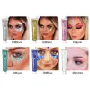 Body Glitter Face Gel 6 Color Sequins Set Festival Cosmetic Hair Nails DIY Makeup 230801