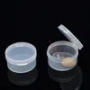 Wholesale Clear Round Boxed Coin Holder plastic Capsules Coin Box Display Cases Pill Cases fast shipping F2017368 Pflfe