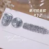 Nail Gel 12PCS Galaxy Star High Density Platinum Gel Flashing Bright Nail Polish Glue Japanese Style Hook Edge Drawing 230703