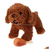 Dog Toys Chews Pet Toy Rubber Chicken Leg Puppy Sound Squeaker Chew For Dogs Cat Interactive Supplies Products Drop Delivery Home G Dh2Xj