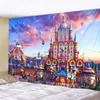 Tapisserier Vackert Castle Paradise DecorationBeautiful Castle Paradise Decoration Tapestry Decoration Tapestry Hippie Decoration Tapestry