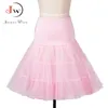 Kjolar Vintage 50-tal 60 Balklänning Tutu-kjol Swing Rockabilly Underkjol Underkjol Crinoline Fluffy Pettiskirt för bröllop 230703