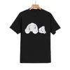 Tees Tees Thirts Terts Designer Thirts Black and White Printing Teddy Bear Cottons Tops Man S قميص غير رسمي لرفوف Tshirts شورت شارع الشارع