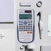 Miniräknare Student Handheld Scientific Full Function Calculator Bärbar miniräknare med 417 funktioner 230703
