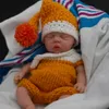 Poupées 7" Micro Preemie Full Body Silicone Baby Doll Boy "Theo" Girl "Sarah" Lifelike Reborn Doll Surprice Children Anti-Stress 230703