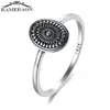 Kameraon Retro Bohemian Original 925 Sterling Silver Finger Rings for Fully Friends Friends Home Enalger Party Gifts المجوهرات