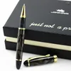 Роскошный ролик Ball Pen Jinhao 450 Black с Golden Broad Nib Medium