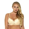 Soutien-gorge push-up sexy en dentelle noire Ultra Boost Brassiere Grande taille Soutien-gorge pour femme c d Dd Ddd e f g 30 32 34 36 38 40 42 44 46 # 7609332r