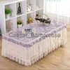 Table Cloth Europeanstyle Lace Rectangular Dining Coffee Table Cover Cloth Living Room Exquisite Tablecloth Home Decoration TV Dust Cover x0704