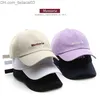 Ball Caps Sleckton Katun Topi Bisbol untuk Pria Dan Wanita Fashion Memorie Bordir Unisex Music Panas Matahari Cacquette Z230704