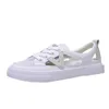 Lädersandaler Real Soft Bag Head Sports Women's Outer Wear 2023 Summer Student All-Match Flat Casual White Shoes Woman 7824