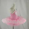 Сцена Wear White Professional Ballet Tutu Child Girls Дети взрослые женские женские костюмы платье для костюмов