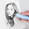 Erasers Professional Art Drawing Electric EraserRubber High Light Sketch Eraser Auto Eraser USB Charged Eraser Electric Pencil Rubber 230703