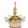 Vasos suportes de queimador de incenso difusor árabe bakhoor oud frankincense cone carvão ramadangift decoração de casa para yoga spa arom